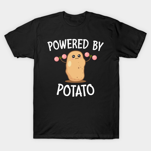 Powered By Potato T-Shirt by Red Canopy Stores